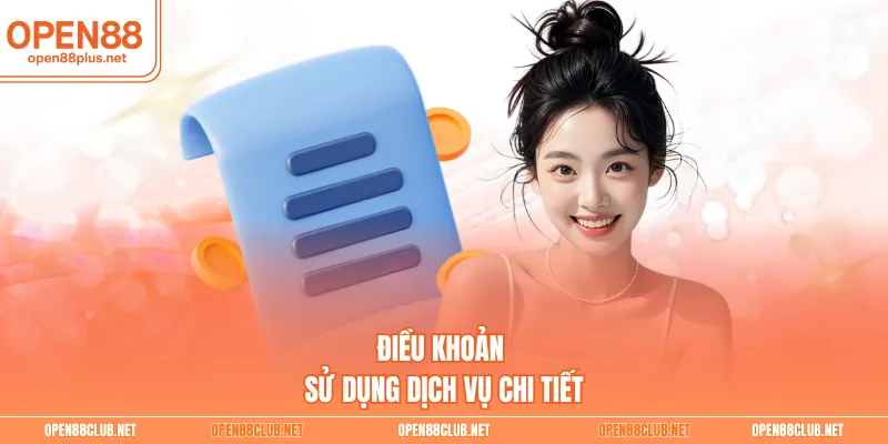 Điều khoản sử dụng dịch vụ chi tiết