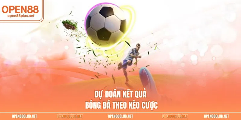 Dự đoán kết quả bóng đá theo kèo cược