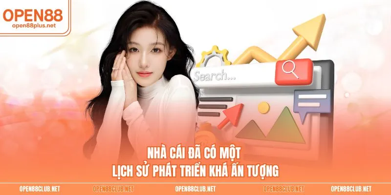 Nhà cái đã có một lịch sử phát triển khá ấn tượng