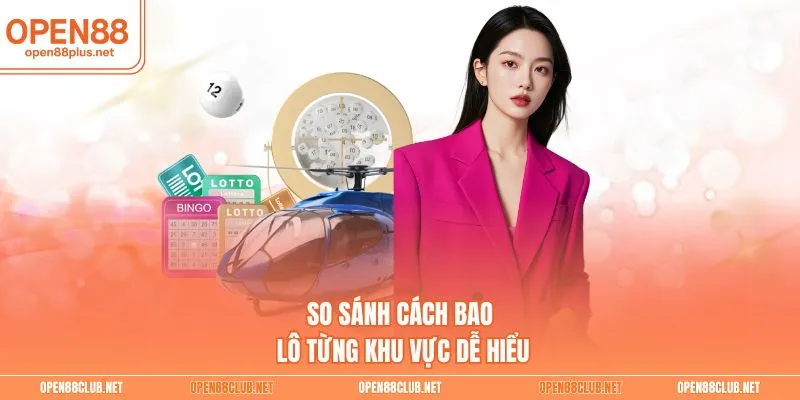 So sánh cách bao lô từng khu vực dễ hiểu